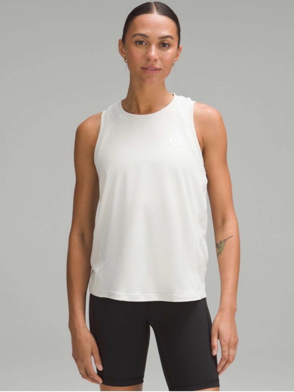 Lululemon Cotton-Blend Logo Training Tank Top